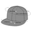 Unisex Letter Embroidery Watermelon Printing Hip-hop Hats Outdoor Adjustable Casual Baseball Caps Sunscreen Hat