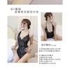 Sex Underwear, Women's Sexy Neck Halter Lace Triangle Onesie, Sex Underwear Set, One Piece with Hair.