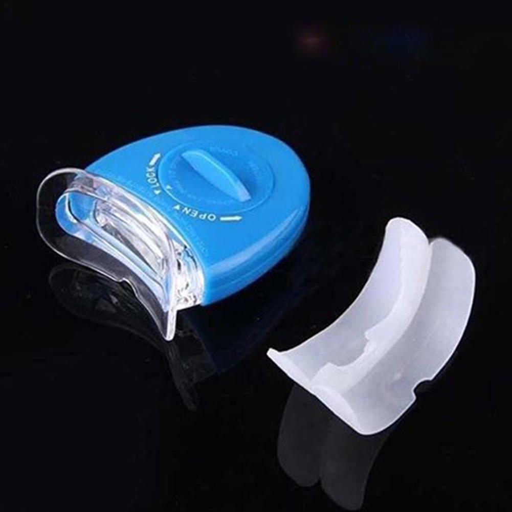 Oral Gel Teeth Whitening Kit Whitener Dental Bleaching LED White Home Kit