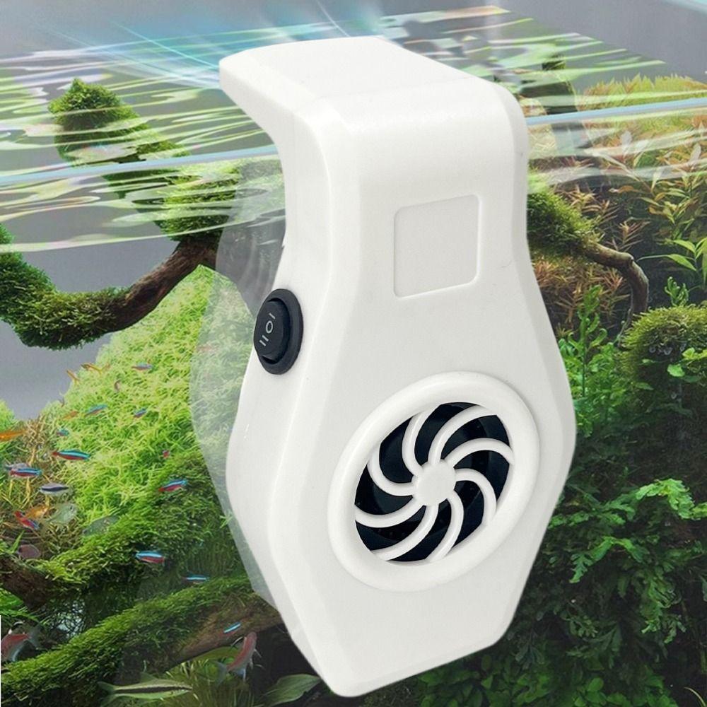 

Adjustable Aquarium Chillers Fan 2 Wind Speed Cooling Fan For Home Living Room зелений