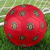 Manchester UnitedSoccer Ball Colorful All Ages Machine Stitched PVC Competition Ready Durable High-Bounce