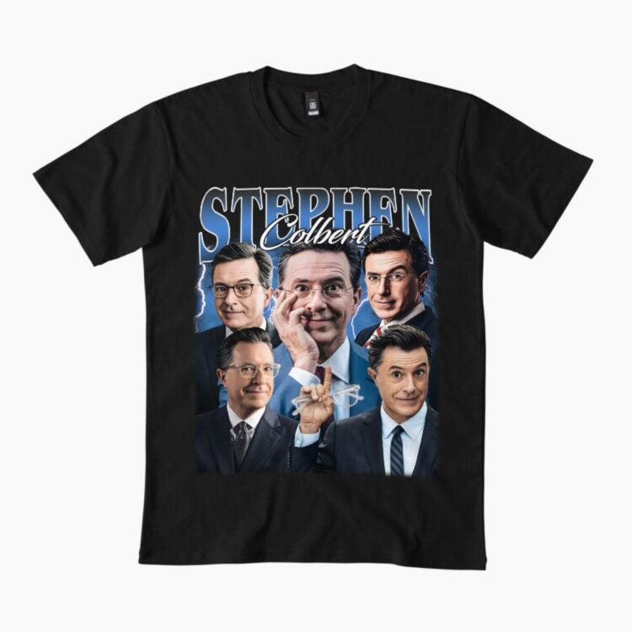 

Funny Stephen Colbert Meme T-shirt For Men Women 100% Cotton T Shirts Short Sleeve Tops 0320-4 - Men s Summer Cotton Graphic Tee S разноцветный