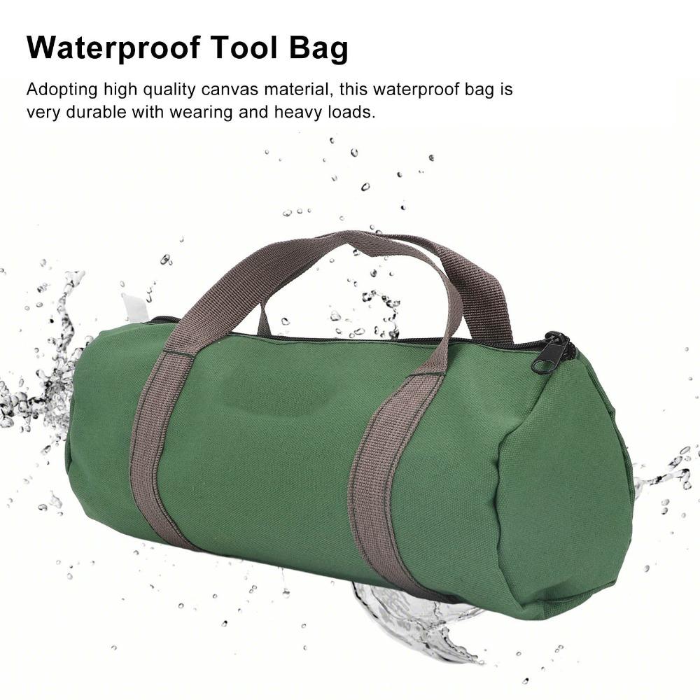 Waterproof Tool Bag Large Capacity Canvas Tool Bag Multi-Use Portable Tool Bag  Carpentry