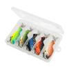 HOWELL 5Pcs Metal VIB Lures, Long Casting Metal Blade Bait, Perfect for Freshwater Fishing To Catch Culter and Bass
