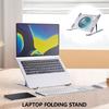 Laptop Cooling Pad Laptop Stand With Foldable Aluminum Stand And Variable Speed Controls Laptop Support Holder