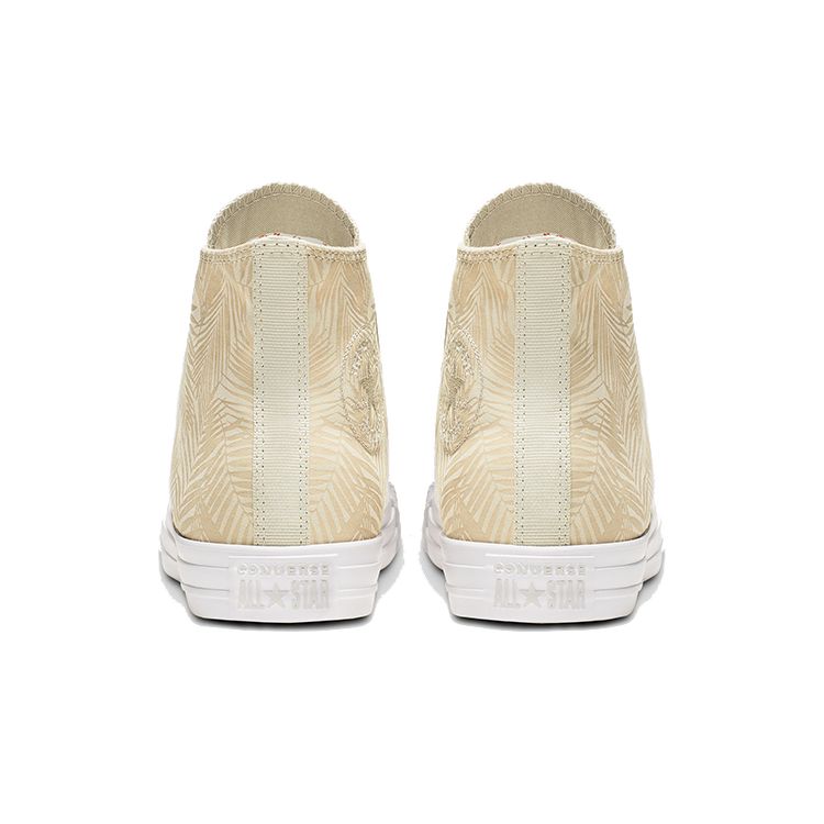Converse Chuck Taylor All Star Summer Palms High Top Lace-Up Canvas Shoes Women Sneakers Light-Brown 564121F