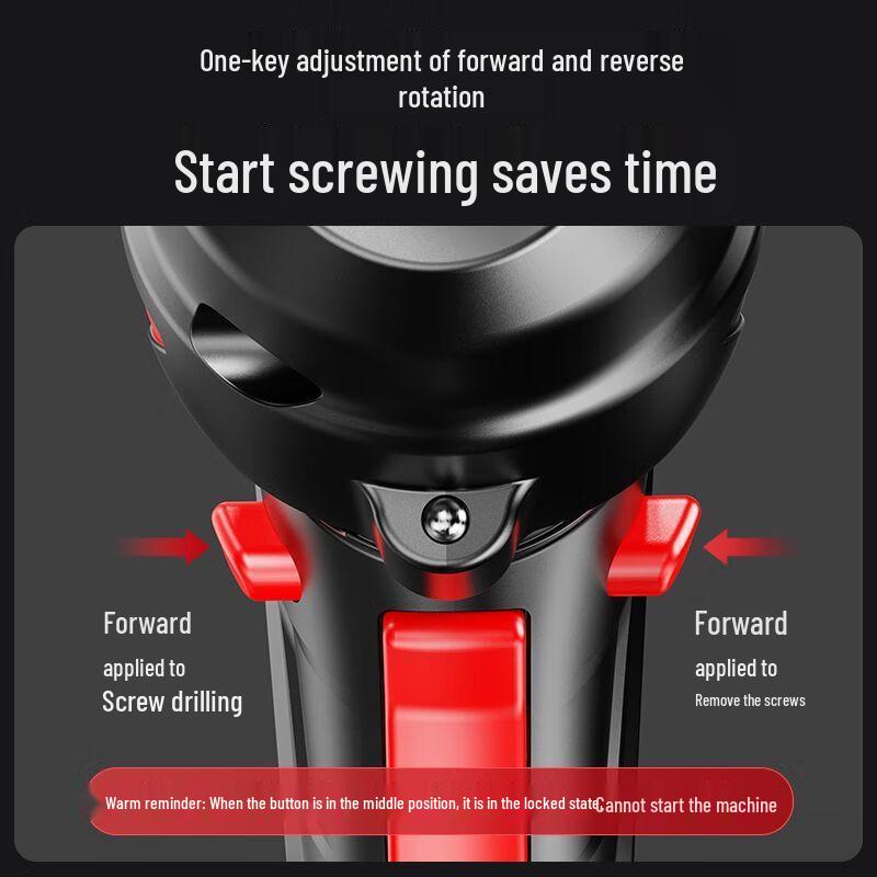 Lixian Automatic Electric Screwdriver 47-Piece Set CN plug (adapter included)