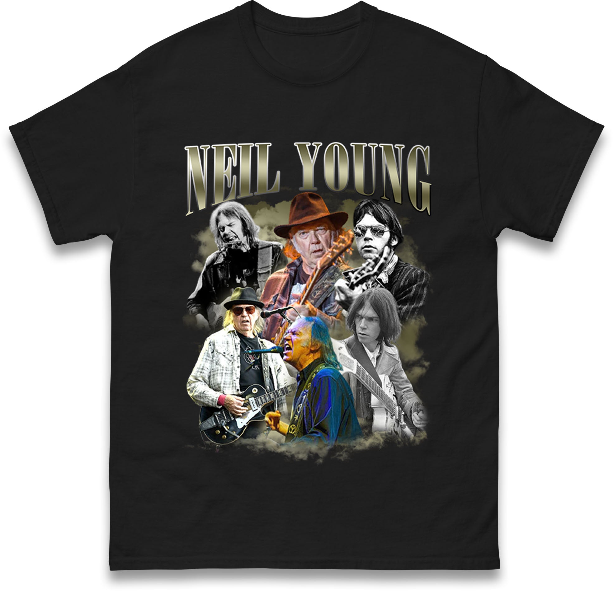 Neil Young Bootleg Mens T Shirt Womens Tops Tees M
