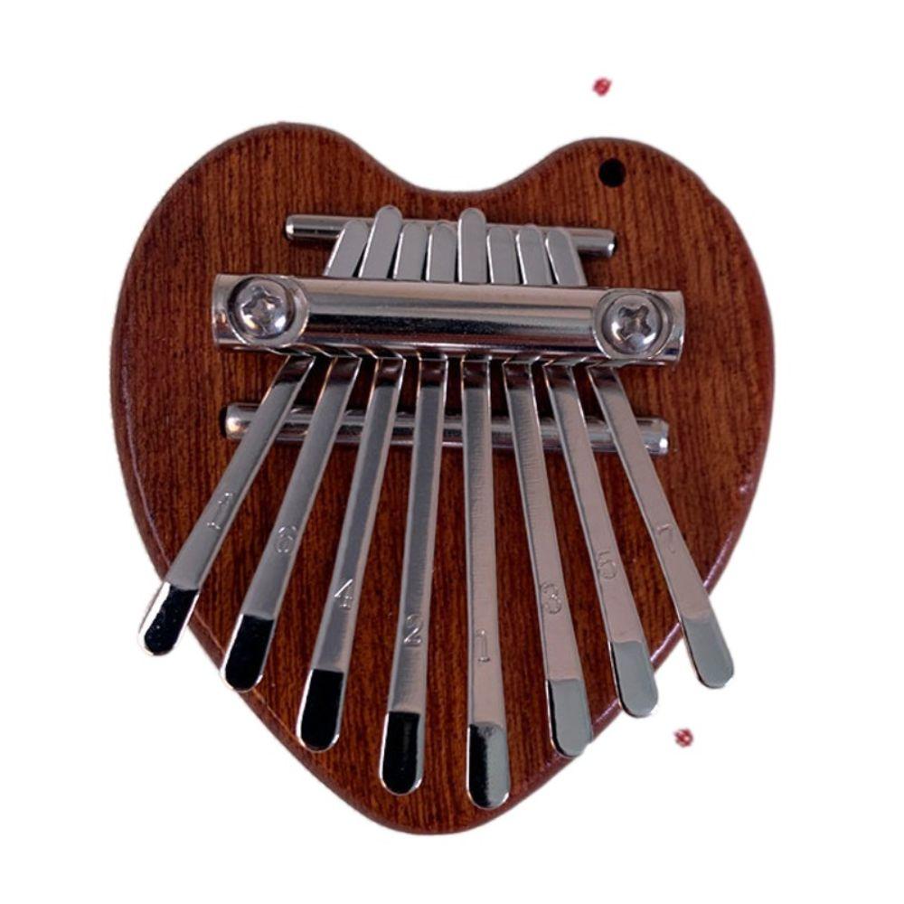 Easy-to-Learn Finger Piano Mini Hand Piano Keyboard Instrument 8 Keys Kalimba Kids Gift
