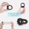 Men Male Soft Silicone Ring Round Men Time Delayed Rings Hoop Couple Lover