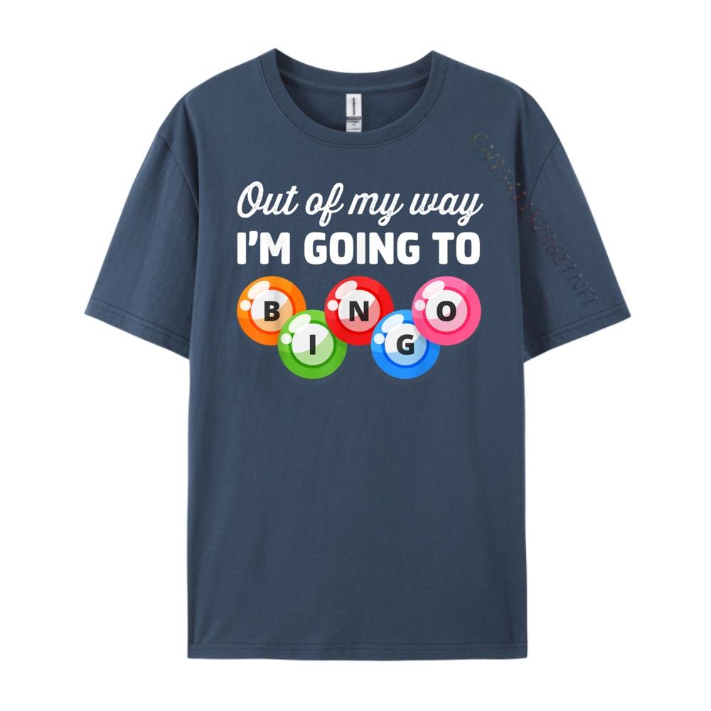 

Out Of My Way I M Going Bingo Player T Shirts For Men Adult Mens Shirts Gothic Style 4XL