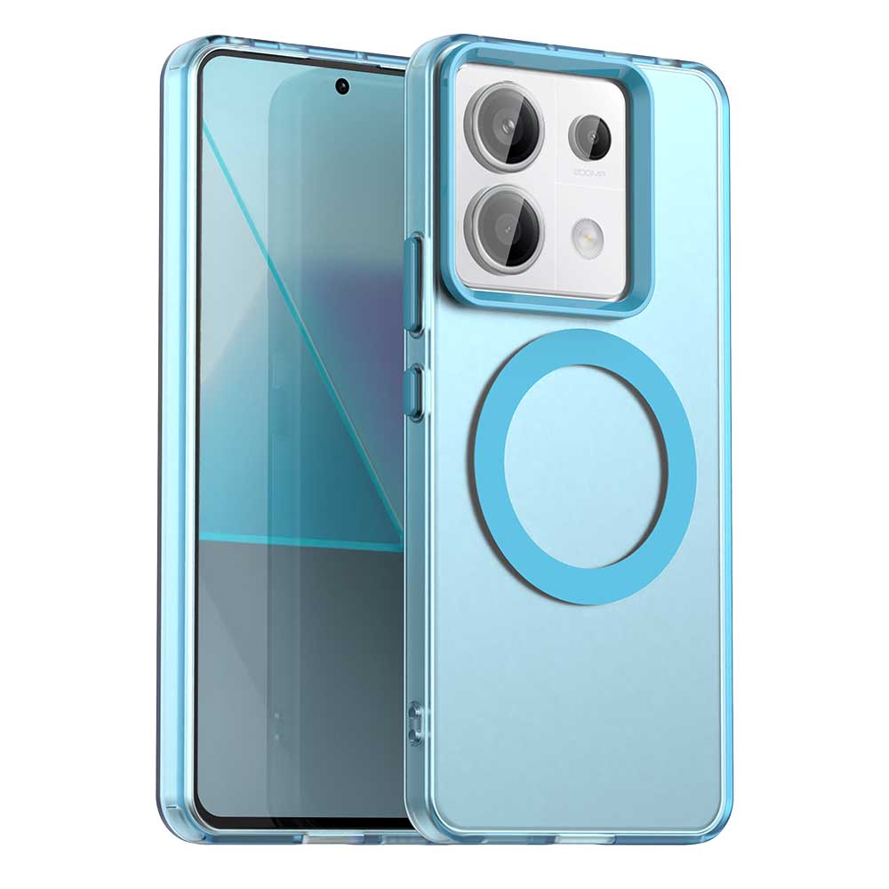 For POCO X6 X6 Pro Slim Dropproof Shockproof Anti-Fingerprint Magnetic Matte Phone Case