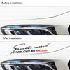 1Pcs Car Front Head Light Eyebrow 3D Sticker Decorator Sport Design for Skoda Superb Octavia Kodiaq Yeti Rapid Karoq Fabia Kamiq Enyaq Vis SCALA