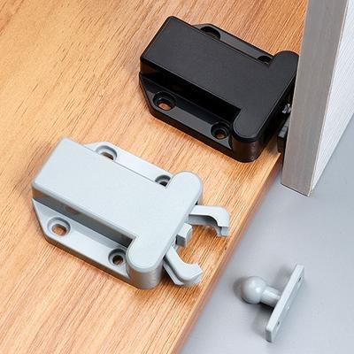 Push To Open Door Bouncer Bouncing Press Type Cabinet Catches Handle-free Invisible Cabinet Pulls Catches Panel Opener Closer