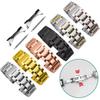 Adjustable Stainless Steel Watchband 19mm 20mm 21mm 22mm Watch Strap  Bracelets Accessories