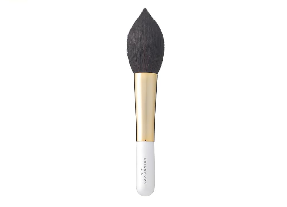 

Kumano Brush Chikuhodo Face Brush Sokoho Makeup Brush (Makeup Brush) (Powder/Cheek) G-16