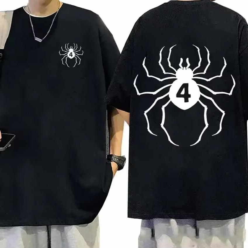 

Футболка аниме Hunter X Hunter Phantom Troupe Hisoka Chrollo с принтом Футболка для мужчин и женщин Спортивные футболки для бега Футболка в уличном стиле 4XL