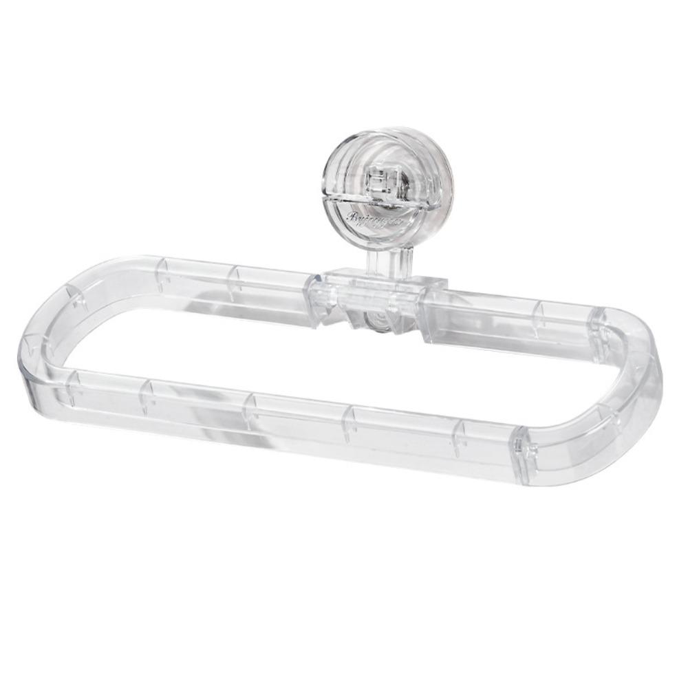 Removable Suction Cup Paper Towel Holder Wall Mounted No Drilling Roll Holder  Bathroom Accessories