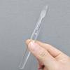 Hygienic silicone tip lip nail glitter brush