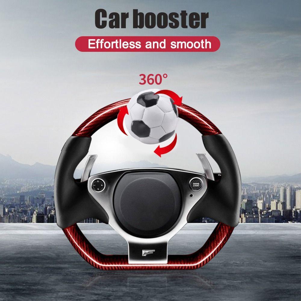 

Metal Bearing Steering Wheel Booster Steering Wheel Knob Auto Booster Ball Auto Spinner Knob 02