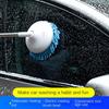 USB Rechargeable Portable Car Cleaning Machine New Wireless Electric Automatic Window Cleaner Telescopic Rod Mop for Wet and Dry