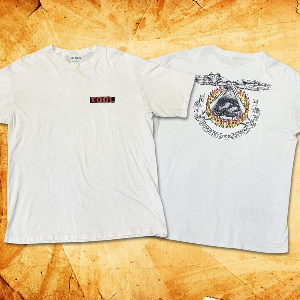 Vintage TOOL Novus Opiate Seclorum T-shirt Rock Band Tee 1992 S-2XL Unisex T-Shirt M