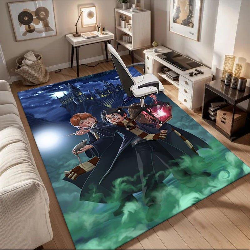 

Harry Potter Hogwarts School Poster Art PrintOffice Mat Home Decor Office Rugs LB106 60cm by 90cm