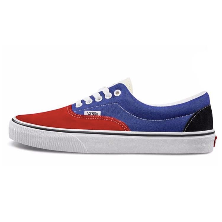 

Кроссовки унисекс Vans Era Mix-Match Разноцветные Темно-красные VN0A38FRSW1