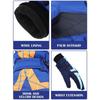 Waterproof Girls Warm Winter Kids Ski Mittens Kids Winter Gloves Thicken Snow Gloves