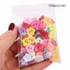 Kid's Pretty 100pcs Kids for Distinct Resin Sewing Flower Buttons