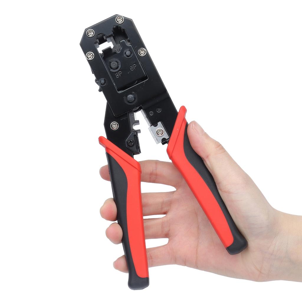 Crimping Pliers RJ Connector Crimper Multi Functional Crimp Tool for 8P 6P JL?318