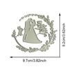 Hochzeit Herr und Frau Dekorative Stanzform Metall Prägeschablonen Kohlenstoffstahl Schneidformen für Kartenherstellung Scrapbooking