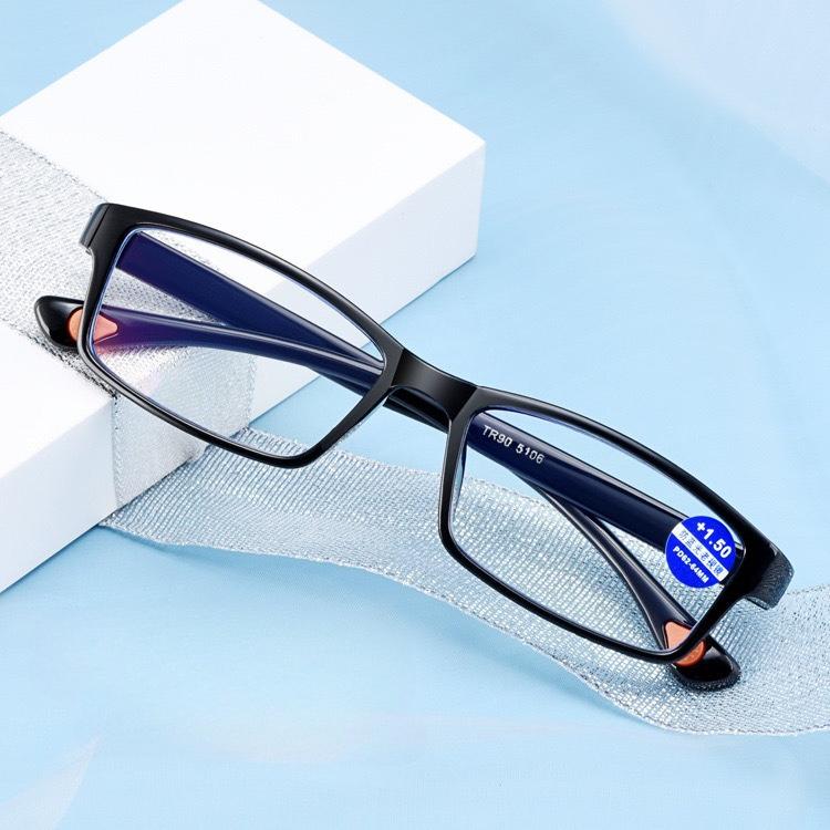 New Blue Light Blocking Reading Glasses Women Men Bifocal Far Near Magnification Eyewear Presbyopic Glasses 0 To +4.0