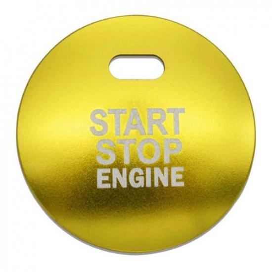 1Pc Car Styling Sticker Console Engine Start/Push Button Trim Cover For Mazda 3