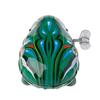 1/2pcs Vintage Metal Clockwork Frog Jumping Mechanical Simulation Frog & Creative Desk Decor for Office Classroom & Living Room