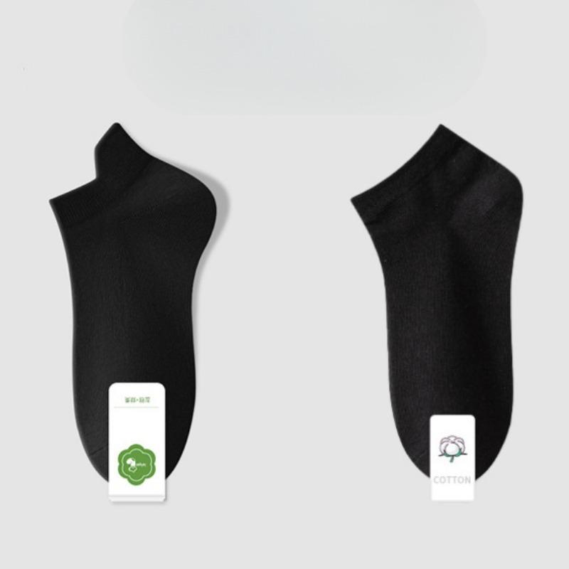 Female Spring and Summer Thin Sports Deodorant Sweat Absorbing Ear Cotton Socks
