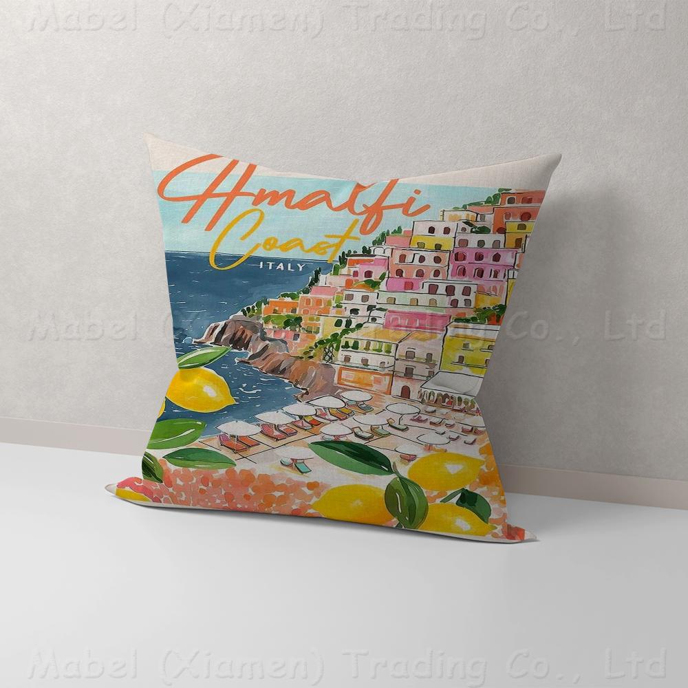 

La Dolce Vita Lemon Pillow Cover Design Cushion Cover Decor Holiday Decorati 40x40cm16x16Inch