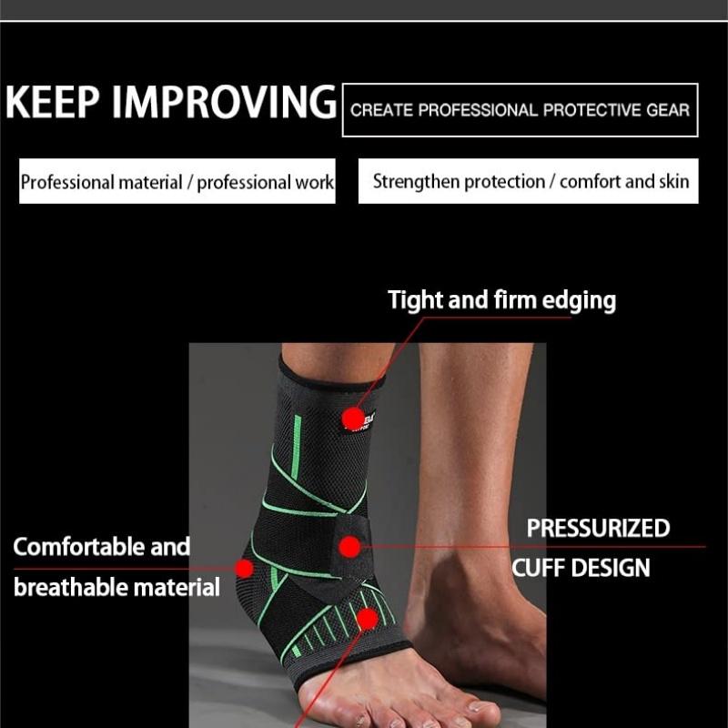 Sport Ankle Support Protection Compression Mountaineering Basketball Hiking Basketball Running Yoga Protector