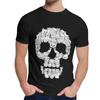 Crewneck Skulls Are For Pussies Cat T Shirt Unisex Comfortable Homme Tee Shirt