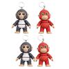 Keychain Punch Monkey His Tiny Plush Buddy Keychain Backpack Purse Car Bag Key Chain Pendant Accessories