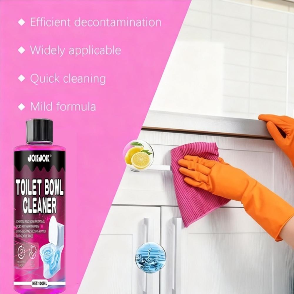 New Toilet Cleaner, Effective at Breaking Down Stains, Softens Deposits, Quickly Dissolves Various Impurities, Safe and Harmless