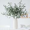 1pc Artificial Olive Branch Leaves Fruits Home Room Wedding Party Decoration Diy Accessories Festival Diy Vase Green Fake Plants