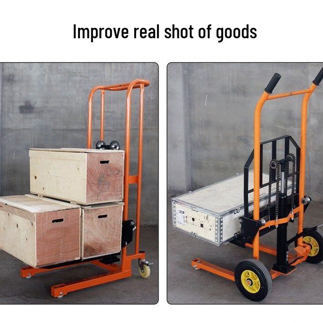 Compact Manual Hydraulic Forklift for Home Use