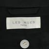 Les Mues Padded Trench Coat Outer Detachable Liner Women SS Black(USED)
