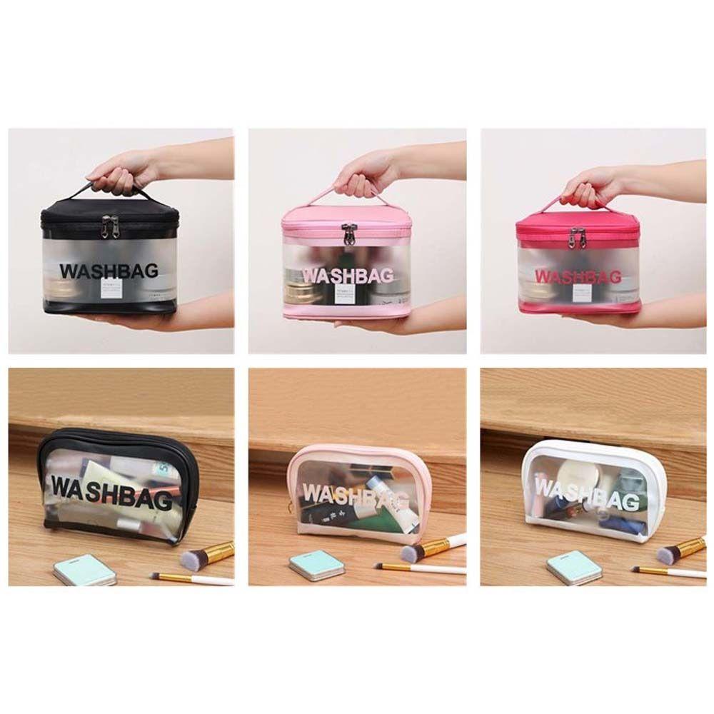 Travel Handbag Wash Bag PVC Cosmetic Organizer Cosmetic Storage Bag Makeup Bag Toiletry Bag
