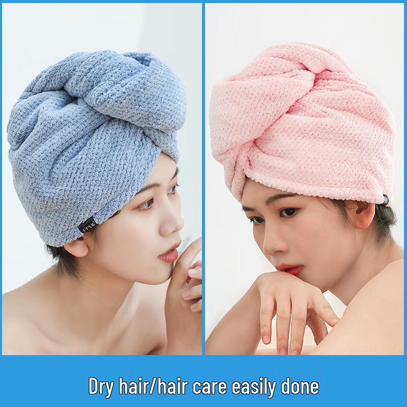 GPPNKC Super Absorbent Quick Dry Hair Turban Towel