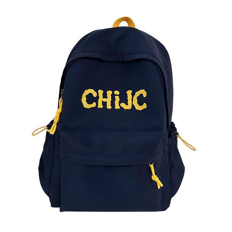 Schoolbag Junior High School Girls Japanese Ins Casual Large Capacity Backpack Female College Students Versatile School Bag Travel Lightweight