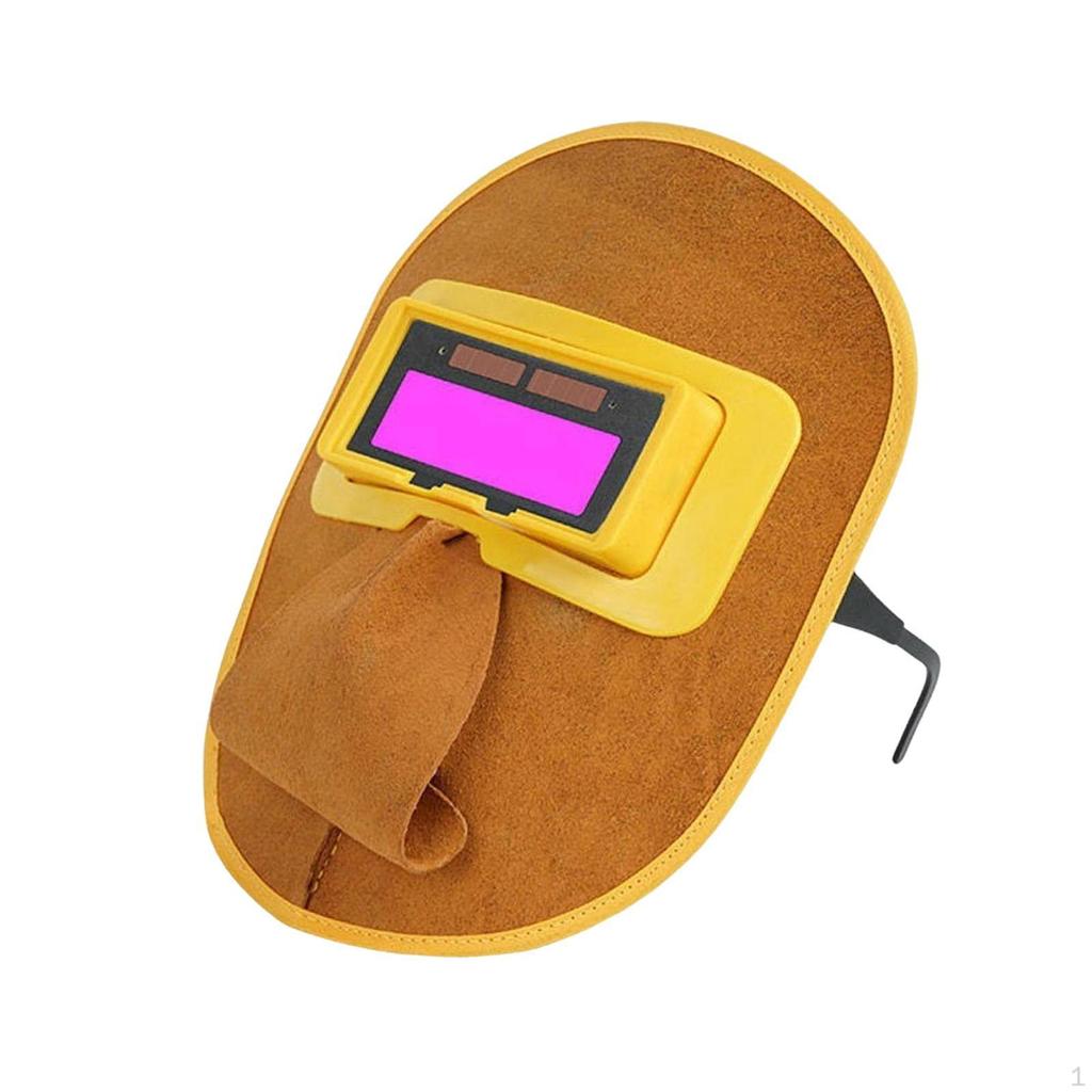Welding Helmet Lightweight Clear View Face Protector Comfortable Cover