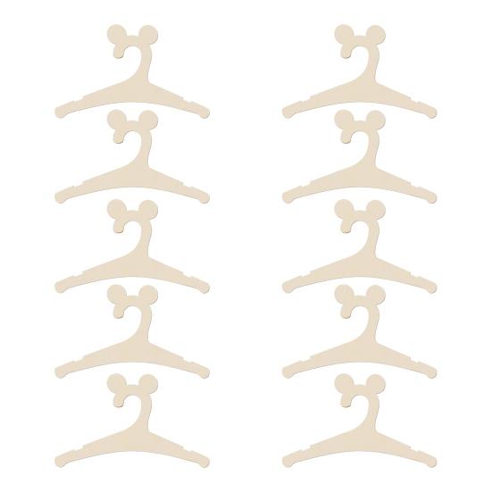 Wooden Clothes Hanger for Baby Clothes Cute Bear Ears Hanger Rack Toddlers Children Infant Hangers for Closet Coat Pants Clothing Storage