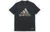 adidas T Shirts Unisex Black Crew Neck Moderate Straight Fit GP1850